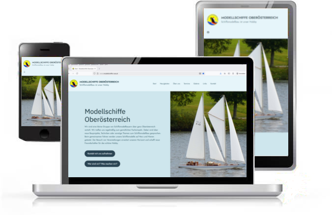 Neue Website Modellschiffe-OÖ ist online