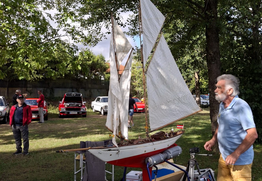 Oldtimer treffen Modellschiffe in Pucking