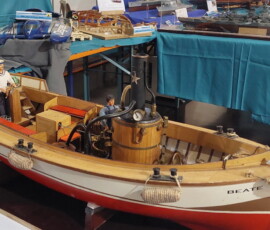 Borkum - Dampfbarkasse